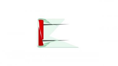 İçerme simgesi canlandırmasının metal kolu