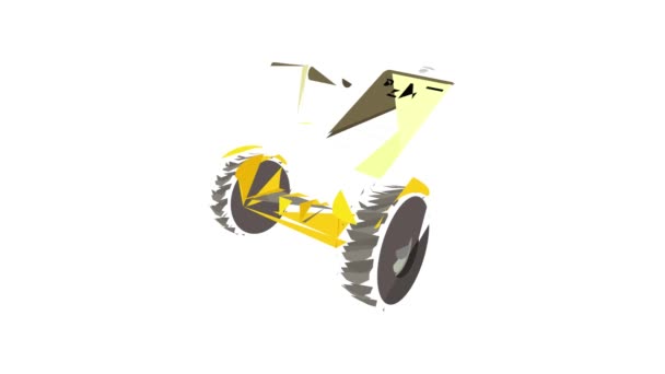 Louer segway icône animation — Video