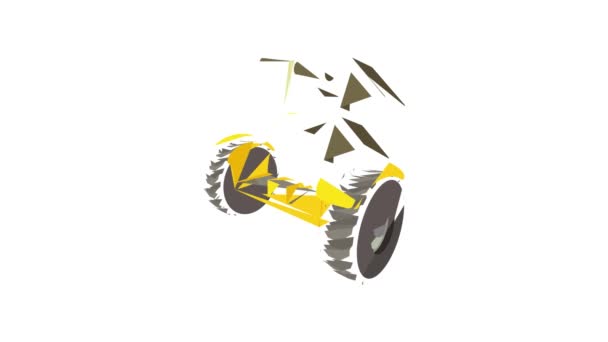 Segway coonection icon animation — Stock Video