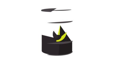 Yağ varili simgesi canlandırması