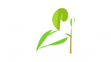 Küçük bitki simgesi canlandırması