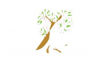 Büyük ağaç simgesi canlandırması