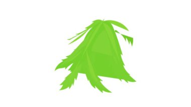 Yaprak simgesi canlandırması