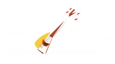 Arapça gitar simgesi canlandırması