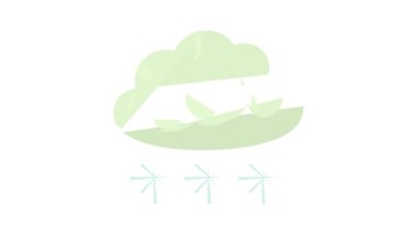 Kar simgesi canlandırması