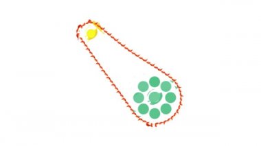 Çark simgesi canlandırmalı zincir