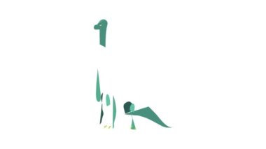 Diplodocus simge canlandırması