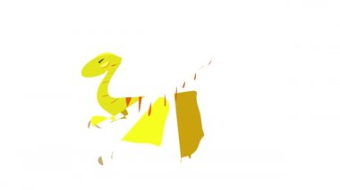 Velociraptor simge canlandırması