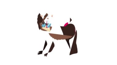 Mandrill simgesi canlandırması