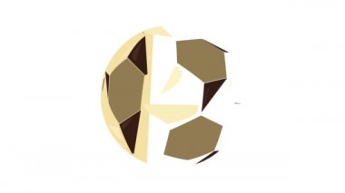 Futbol topu simgesi canlandırması