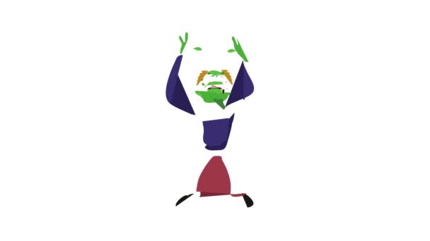 좀 비, 아이콘 애니메이션 검색 — 비디오
