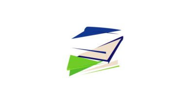 İki kitap simgesi canlandırması