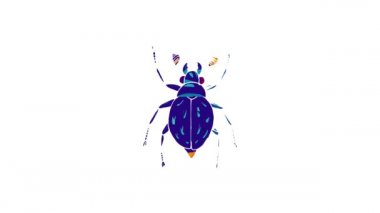 Böcek böceği simgesi canlandırması