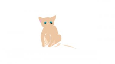 Kedi simgesi canlandırması