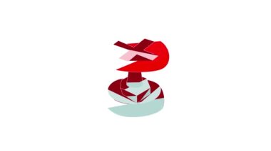 Çapraz işaret simgesi canlandırmalı kırmızı düğme