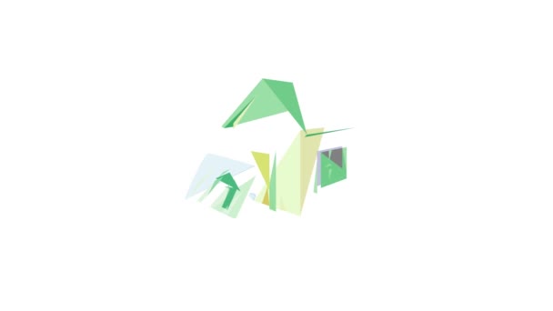 Smart hjem ikon animation – Stock-video