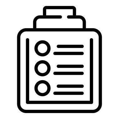 Pano Kol simgesi ana hatları vektörü. Anahtar Lider