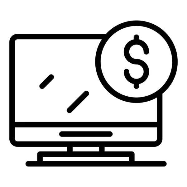 Koupit vektor osnovy monitoru počítače. Úložiště notebooků — Stockový vektor