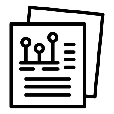 Şirket belgeleri taslak vektörü. İş parası