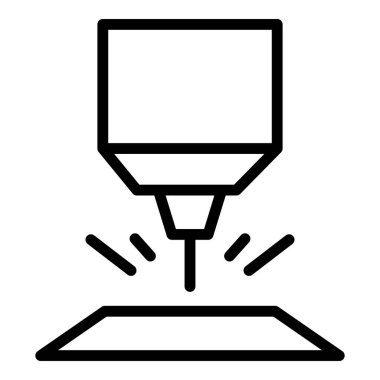 Sondaj arabası ikonu ana hat vektörü. Lastik kenarı