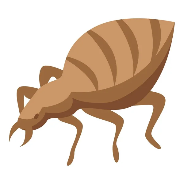 Icono de error vector isométrico. Plaga de control — Vector de stock