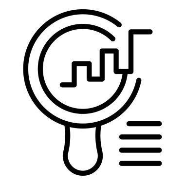 Arama konferansı ikon ana hatları vektörü. Çevrimiçi video