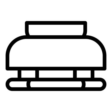 Duman dedektörü ikon ana hatlarını değiştir. Ateş sensörü