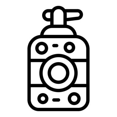 Defilasyon kremi ana hatları vektörü. Saç derisi.