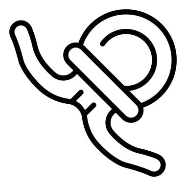 Acil doğum kontrol ikonu ana hat vektörü. Doğum kontrolü