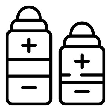 E sigarası pil taslak vektörü. Tütün sigarası.