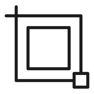 Resim simgesi dış hat vektörünü çiz. Aracı düzenle