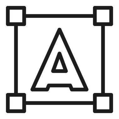 Nokta simgesi dış hat vektörünü düzenle. Veri arayüzü