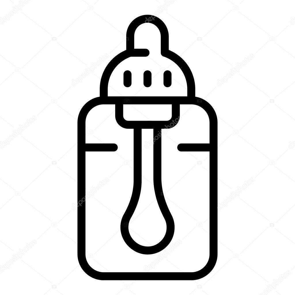Liquid atomizer icon outline vector. Vape cigarette