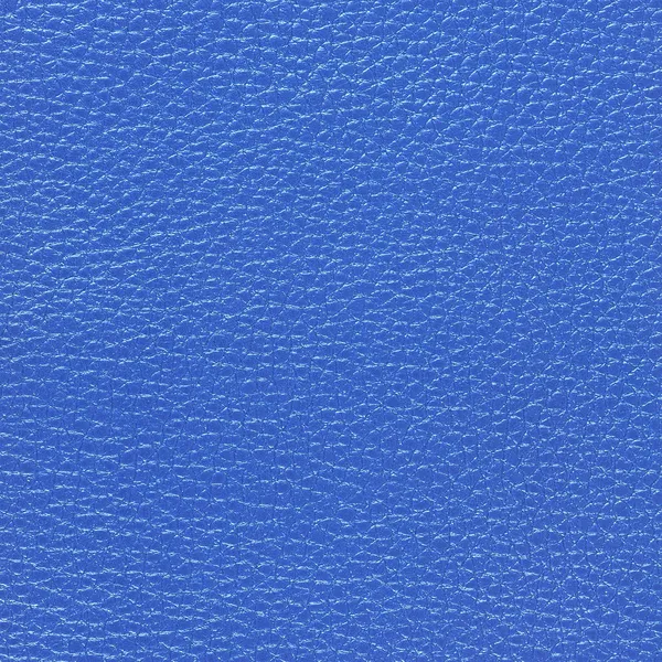 Blue leather texture closeup, useful as background — Stock Photo, Image