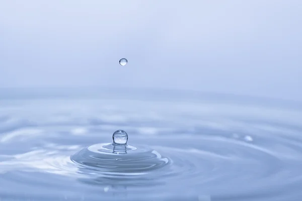 Vatten droppe närbild — Stockfoto