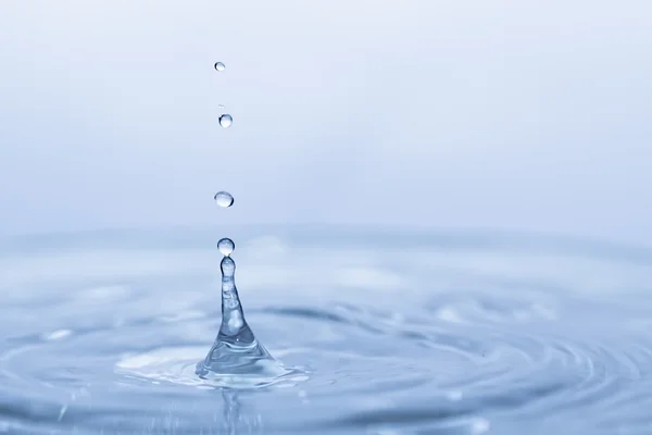 Water drop closeup — Stock Photo, Image