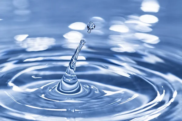 Water drop close-up — Stockfoto