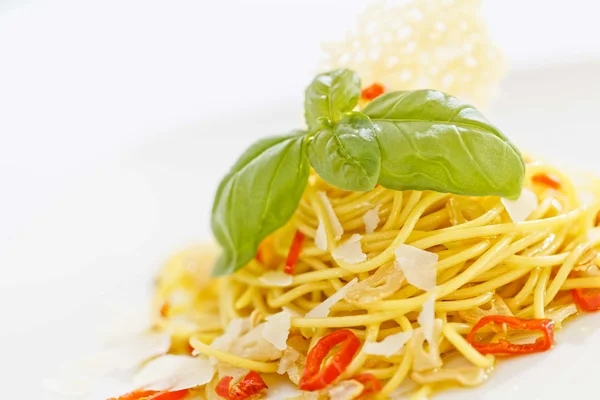 Spaghetti Aglio olio — Stock Photo, Image