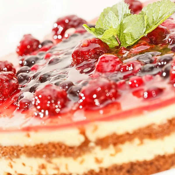 Ciasto z berry — Zdjęcie stockowe