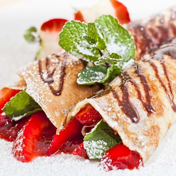 French style crepes — Stock Photo, Image