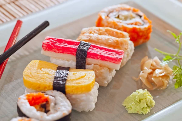 Sushi background — Stock Photo, Image