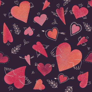 Kumaş, kırtasiye ve ambalaj için yavru kedilerde pürüzsüz desen. 