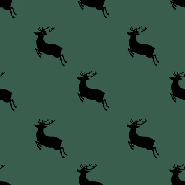 Fondo Patrón Sin Costuras Navidad Ilustración Vectorial — Vector de stock