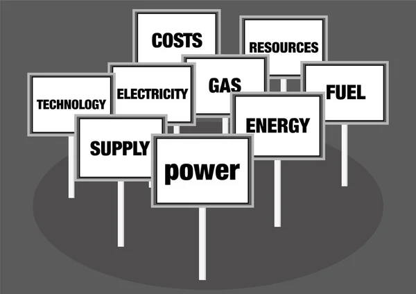 Concepto de energía y potencia —  Fotos de Stock