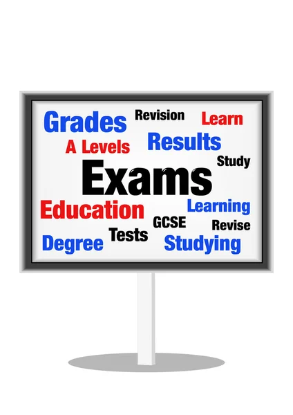 Exams concept — Stock Photo, Image