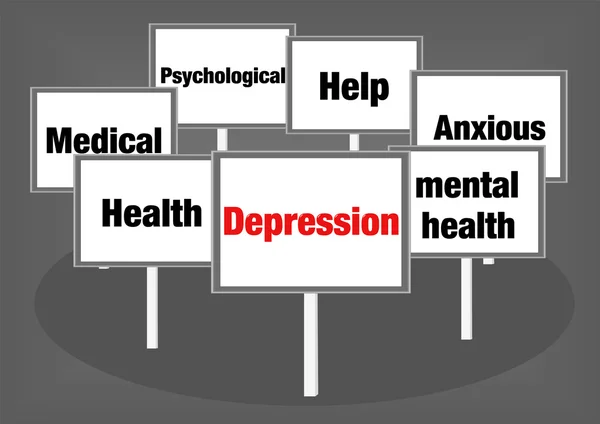 Depression — Stockfoto