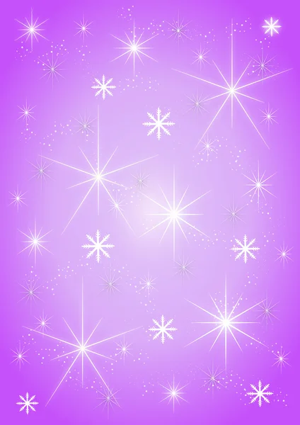 Background stars on purple — Stock Photo, Image