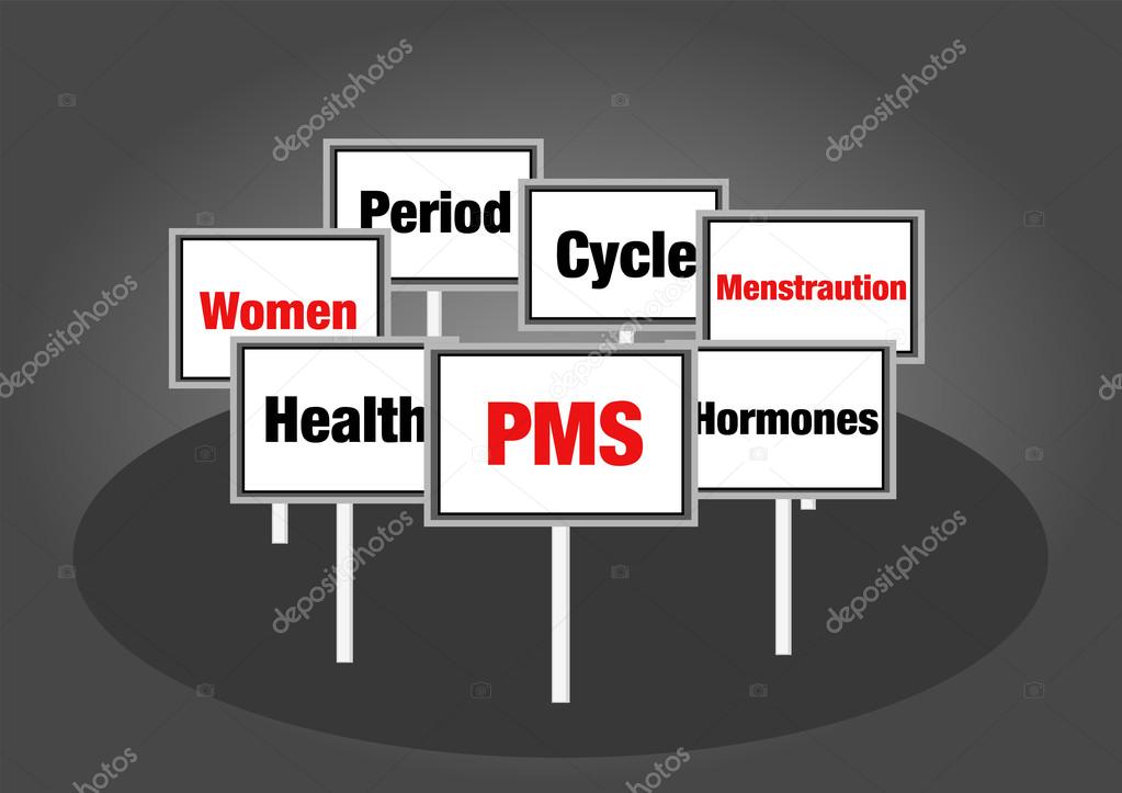 PMS Premenstrual signs