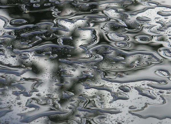 Background abstract water on glass — Stock Photo, Image
