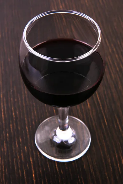 Rødvin af glas - Stock-foto